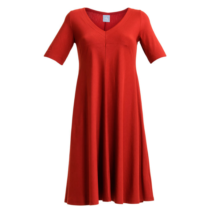 AR14 Wide dress- AR by ANNA RUOHONEN- red