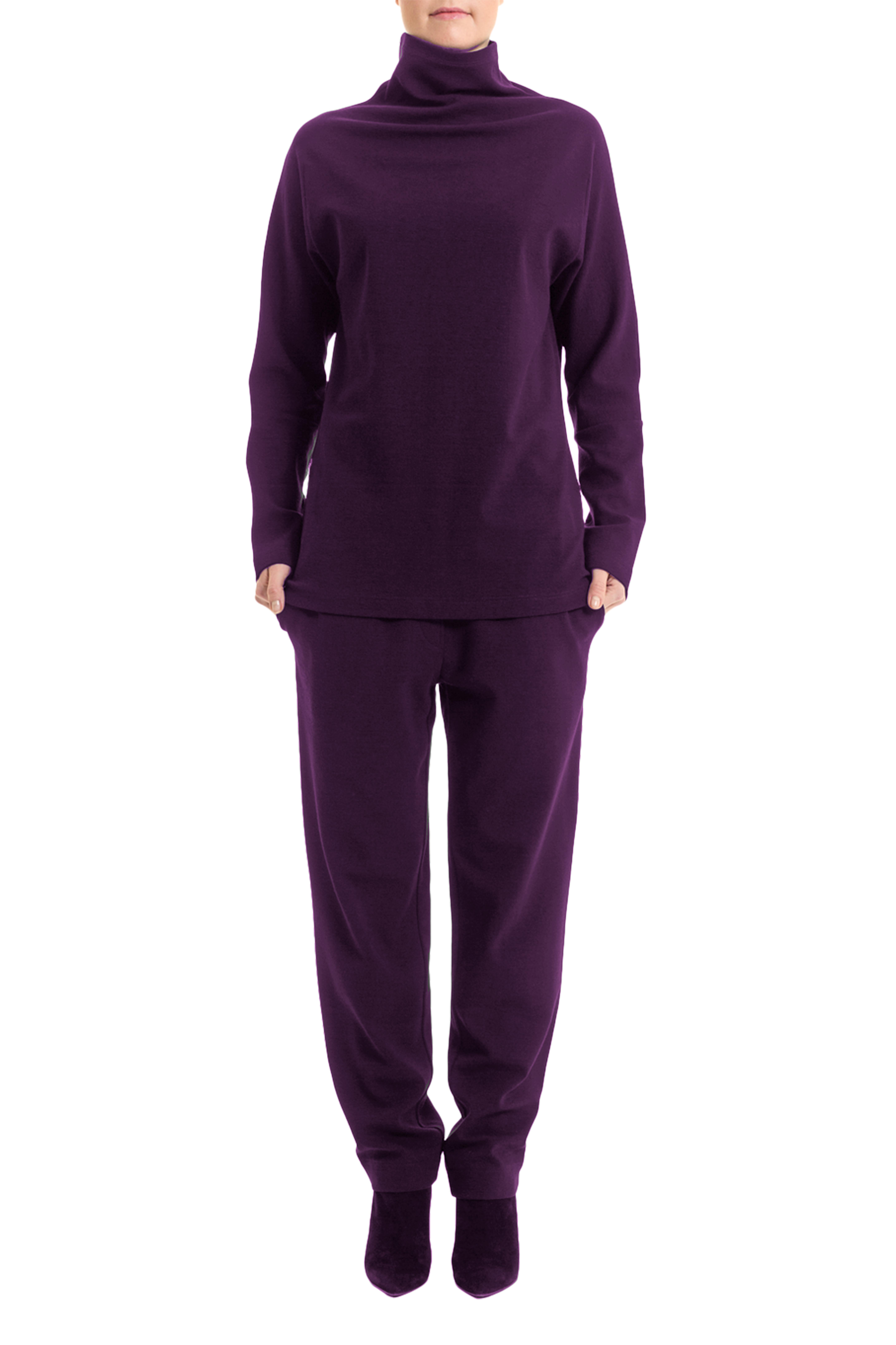AR19 Flat knit-purple-AR by ANNA RUOHONEN