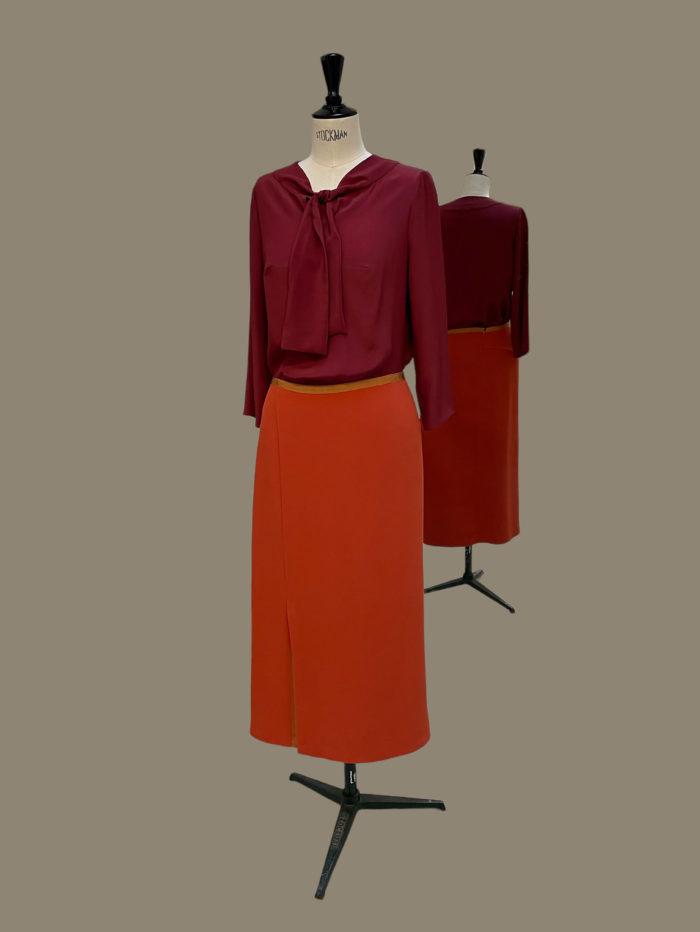 ANNA RUOHONEN-Scarf shirt